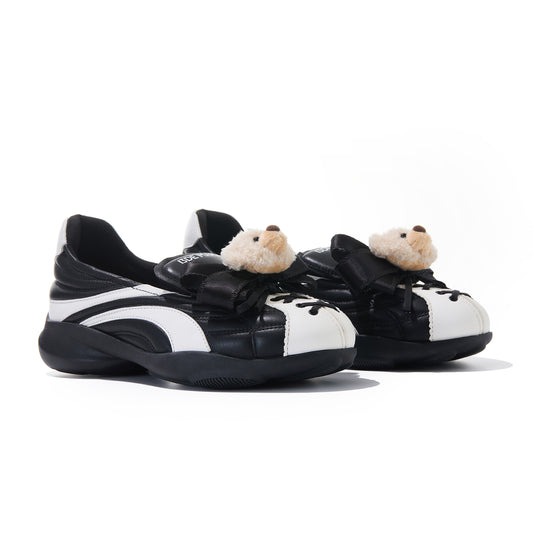 13DE MARZO Ballet Bear Sneakers Black