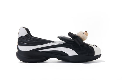 13DE MARZO Ballet Bear Sneakers Black