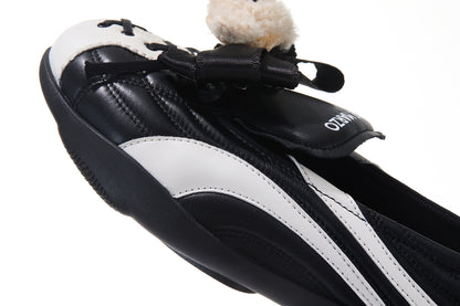 13DE MARZO Ballet Bear Sneakers Black