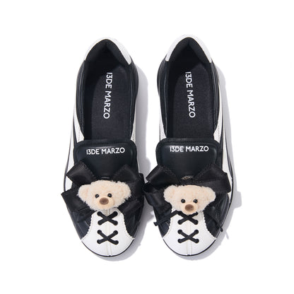 13DE MARZO Ballet Bear Sneakers Black