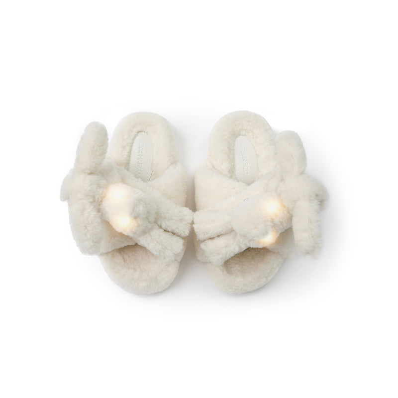 13DE MARZO Luminous Bear Criscross Slippers - 13DE MARZO