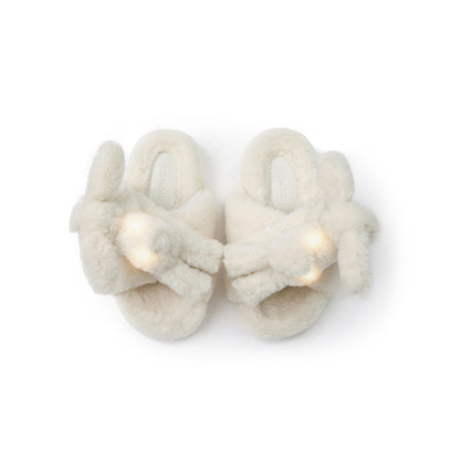 13DE MARZO Luminous Bear Criscross Slippers - 13DE MARZO