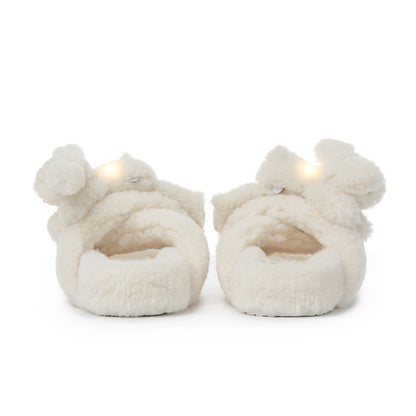 13DE MARZO Luminous Bear Criscross Slippers - 13DE MARZO