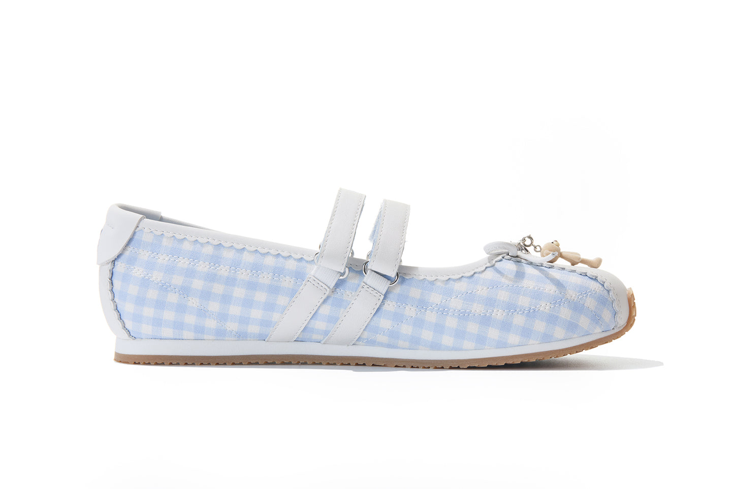 13DE MARZO Mini Bear Ballet Mary Janes Blue
