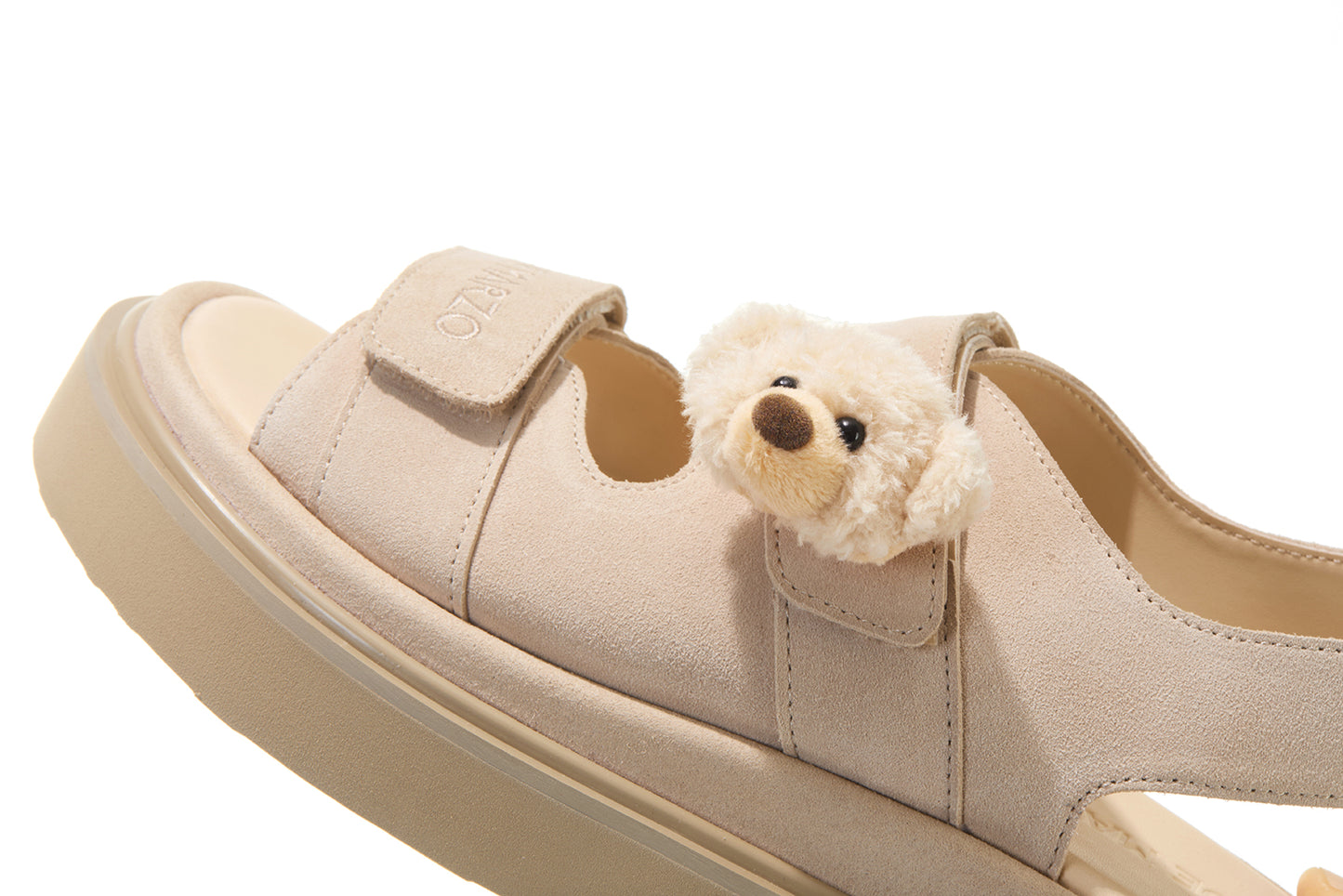 13DE MARZO Doozoo Bear Sandals Sand