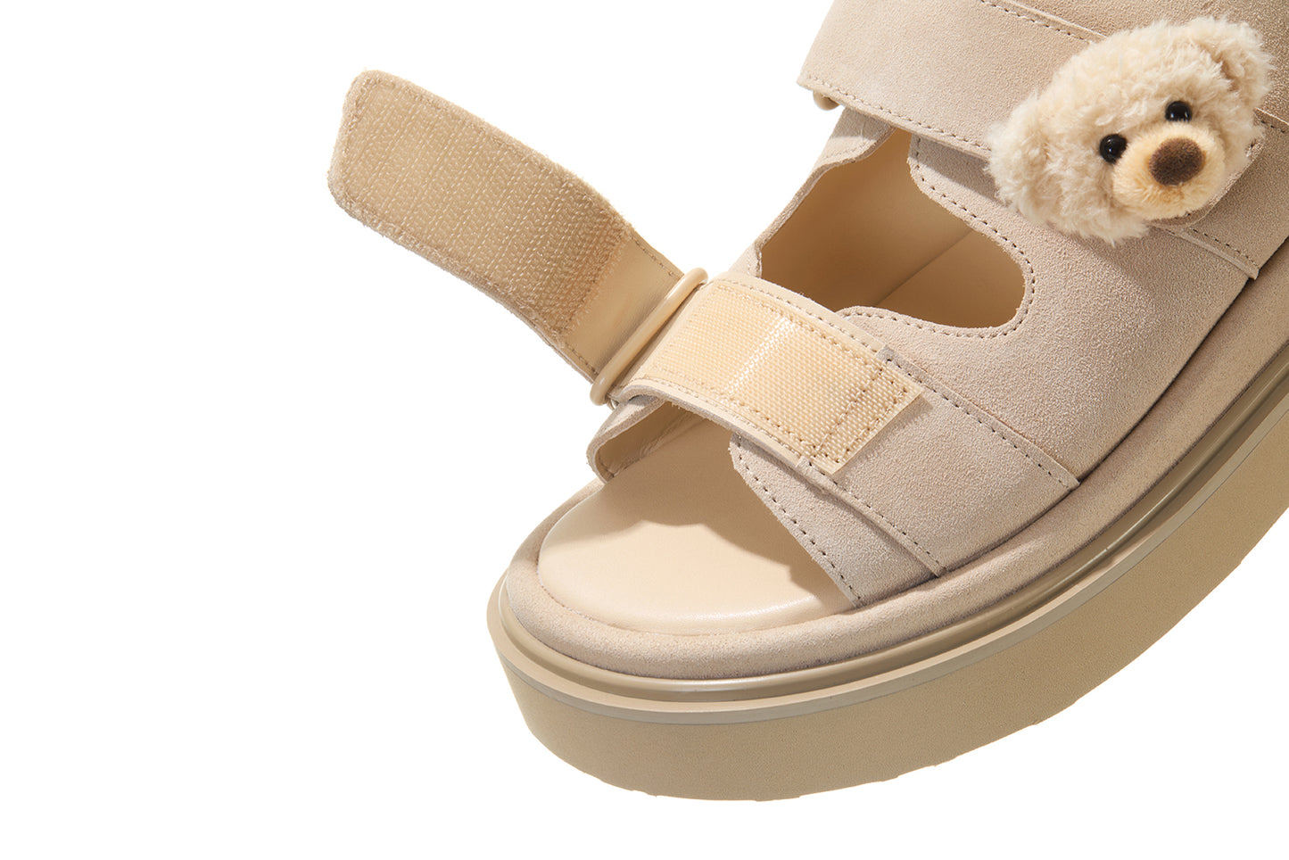 13DE MARZO Doozoo Bear Sandals Sand