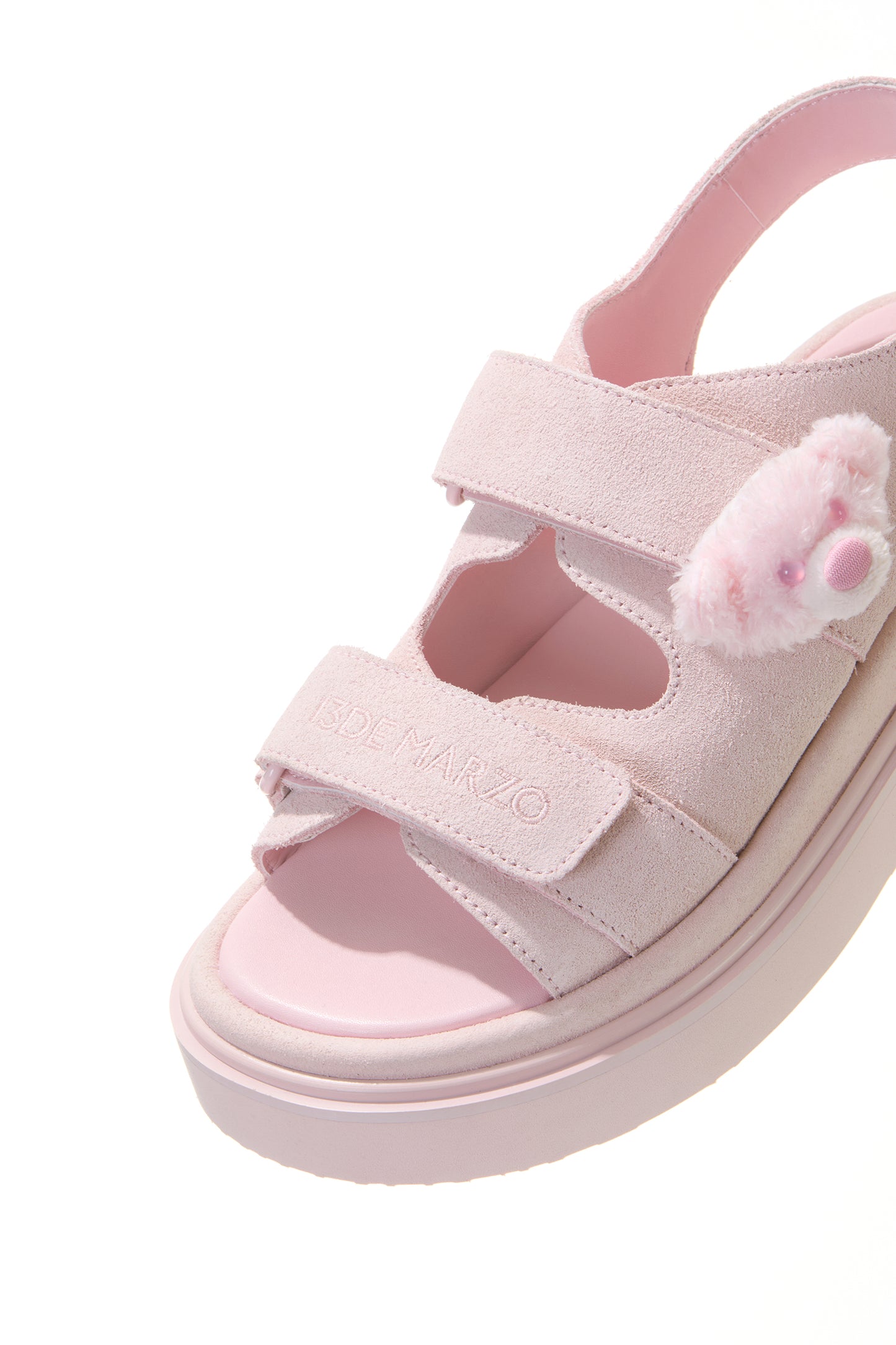 13DE MARZO Doozoo Bear Sandals Pink