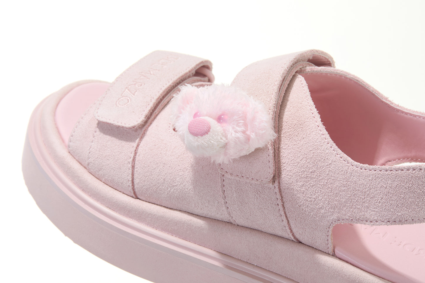 13DE MARZO Doozoo Bear Sandals Pink