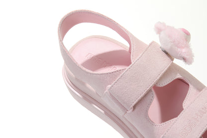 13DE MARZO Doozoo Bear Sandals Pink