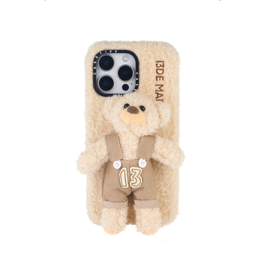 13DE MARZO Marzo Bear Plush Case