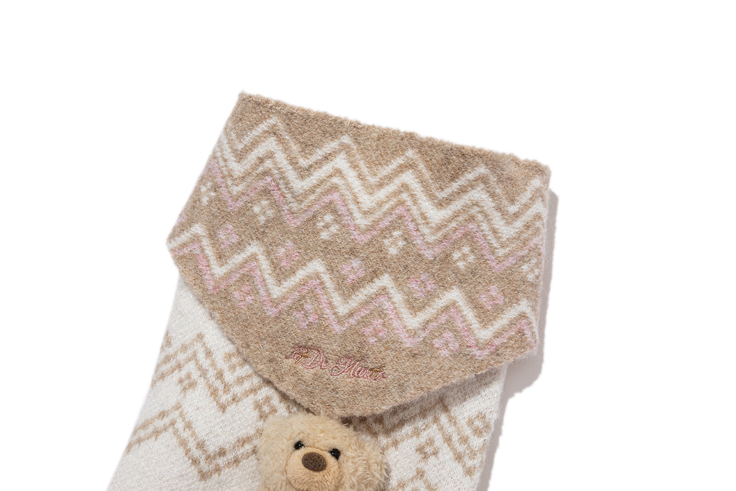 13DE MARZO Pet Cape Sweater Khaki