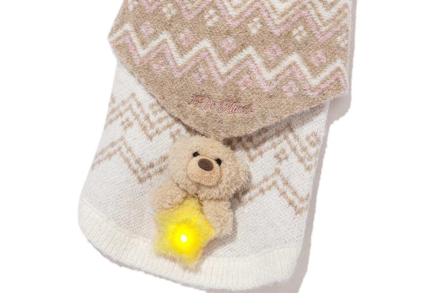 13DE MARZO Pet Cape Sweater Khaki