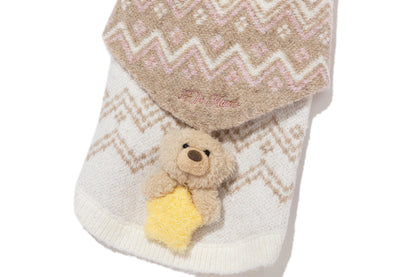 13DE MARZO Pet Cape Sweater Khaki