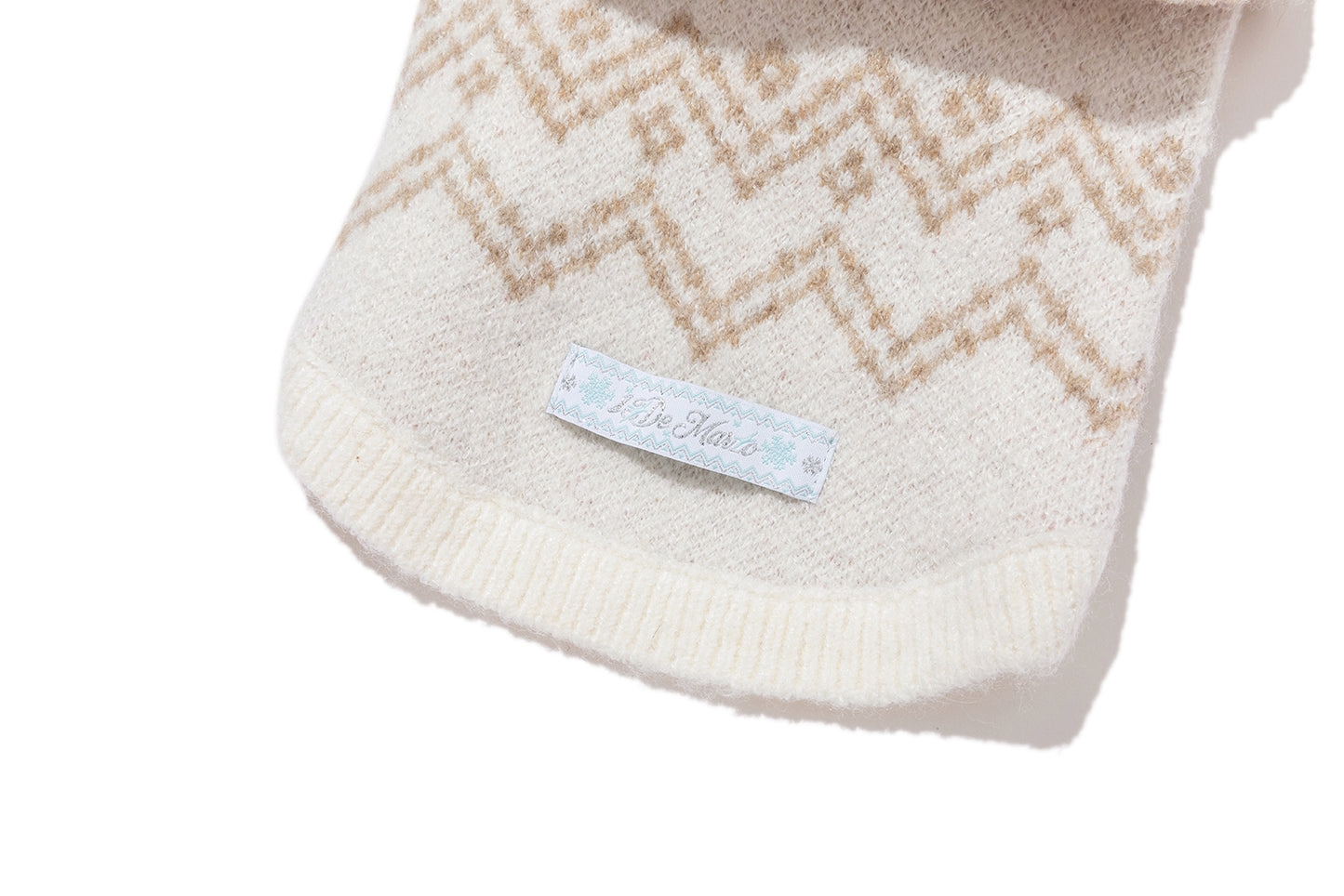 13DE MARZO Pet Cape Sweater Khaki