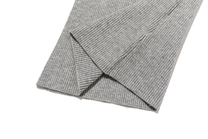 13DE MARZO Two-piece Style Lace-up Sleeveless Top Grey