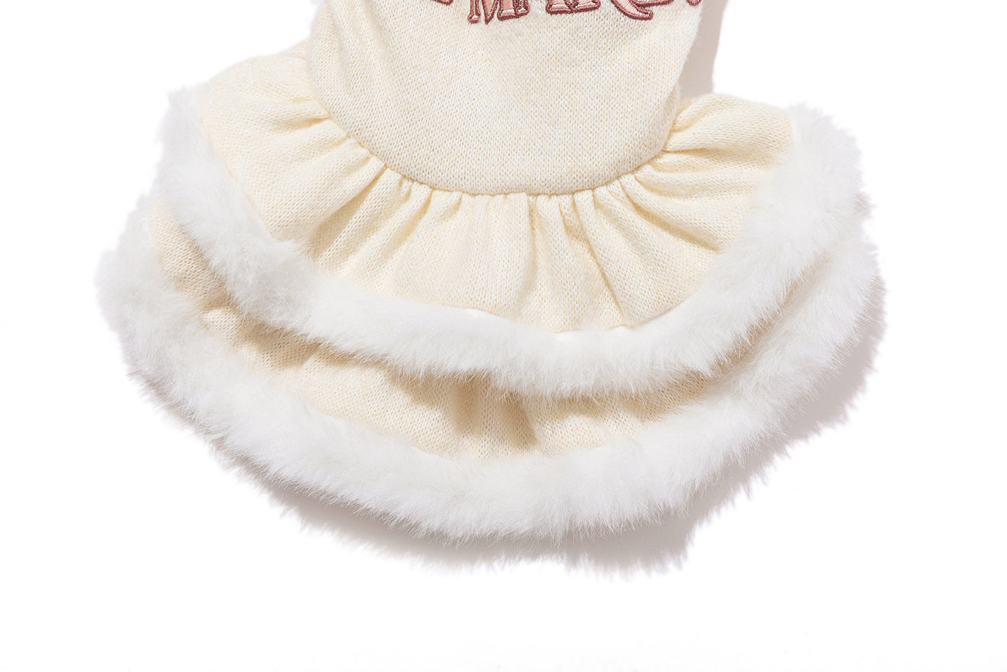 13DE MARZO ToBeMarzoBear Pet Dress White