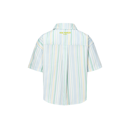 13DE MARZO Floral BabyBear Shirt Green - 13DE MARZO