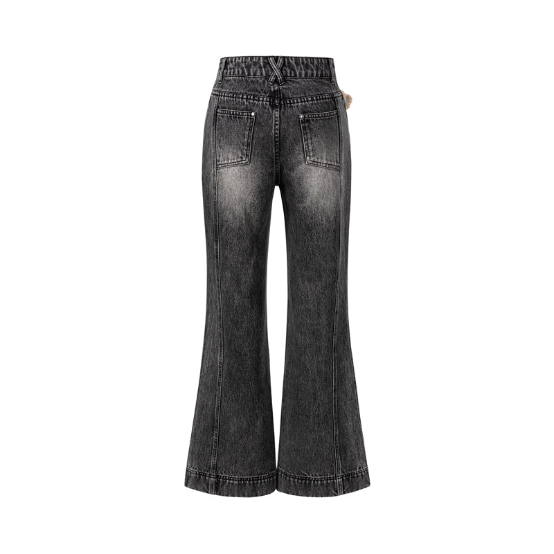 13DE MARZO Doozoo Spray Paint Jeans - 13DE MARZO