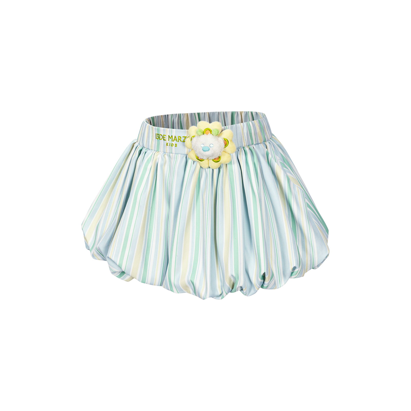 13DE MARZO Floral BabyBear Bud Dress Green - 13DE MARZO