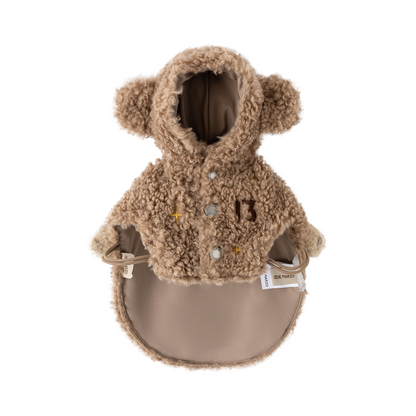 13DE MARZO ToBeMarzoBear Pet Cape Brown