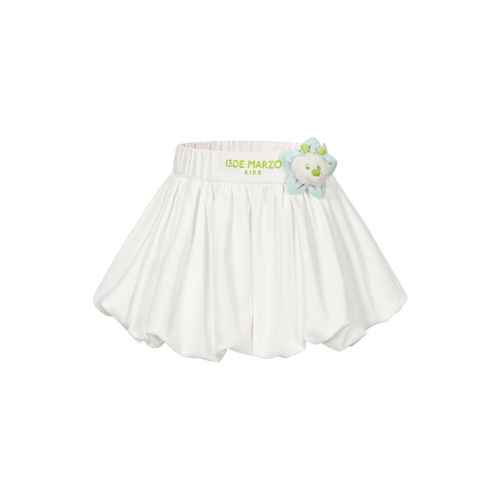 13DE MARZO Floral BabyBear Bud Dress White - 13DE MARZO