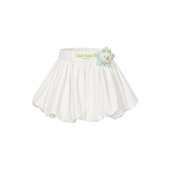 13DE MARZO Floral BabyBear Bud Dress White