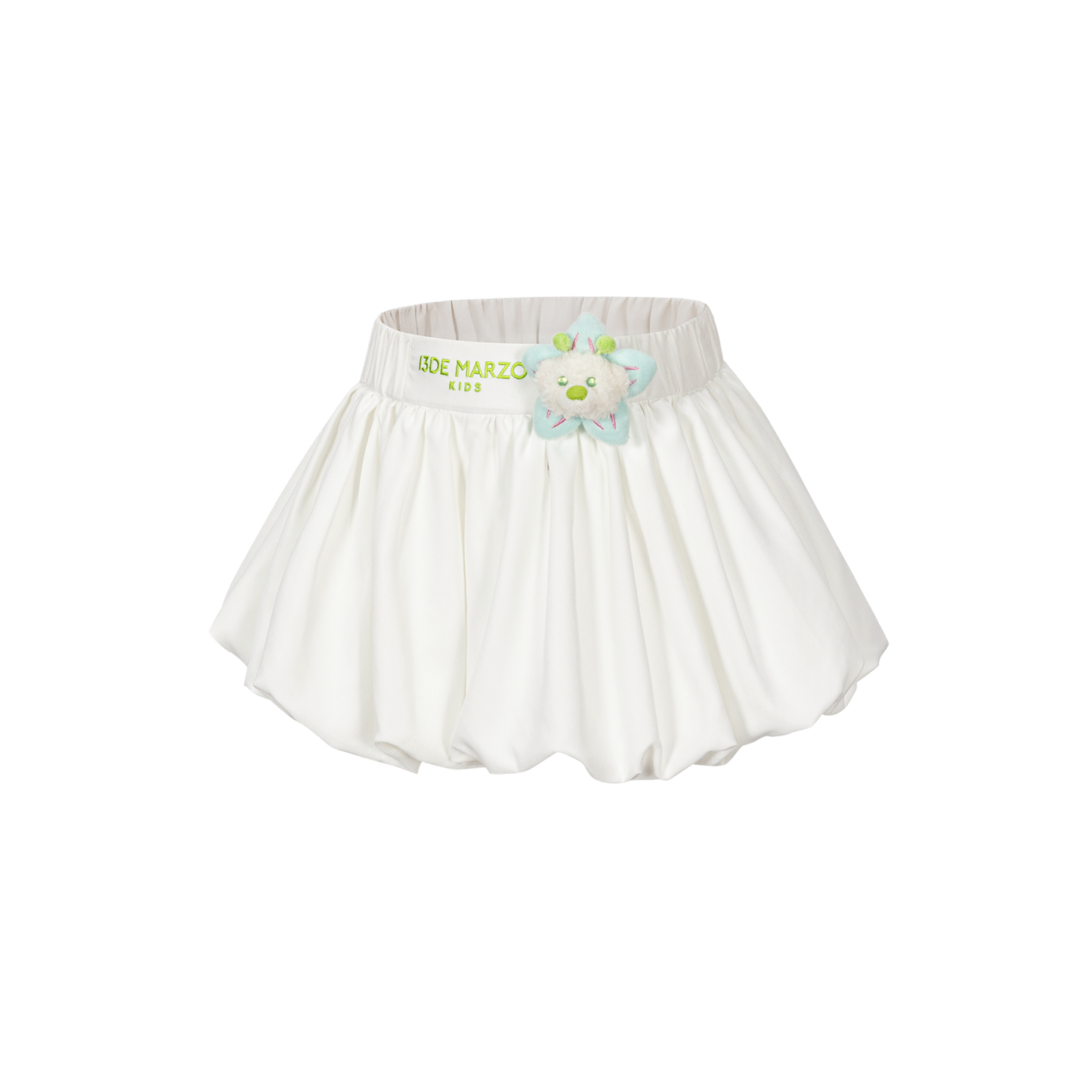 13DE MARZO Floral BabyBear Bud Dress White - 13DE MARZO