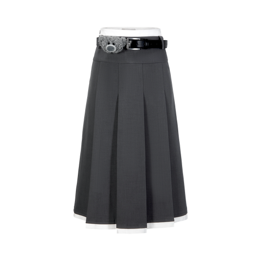 13DE MARZO Base Pleated Dress