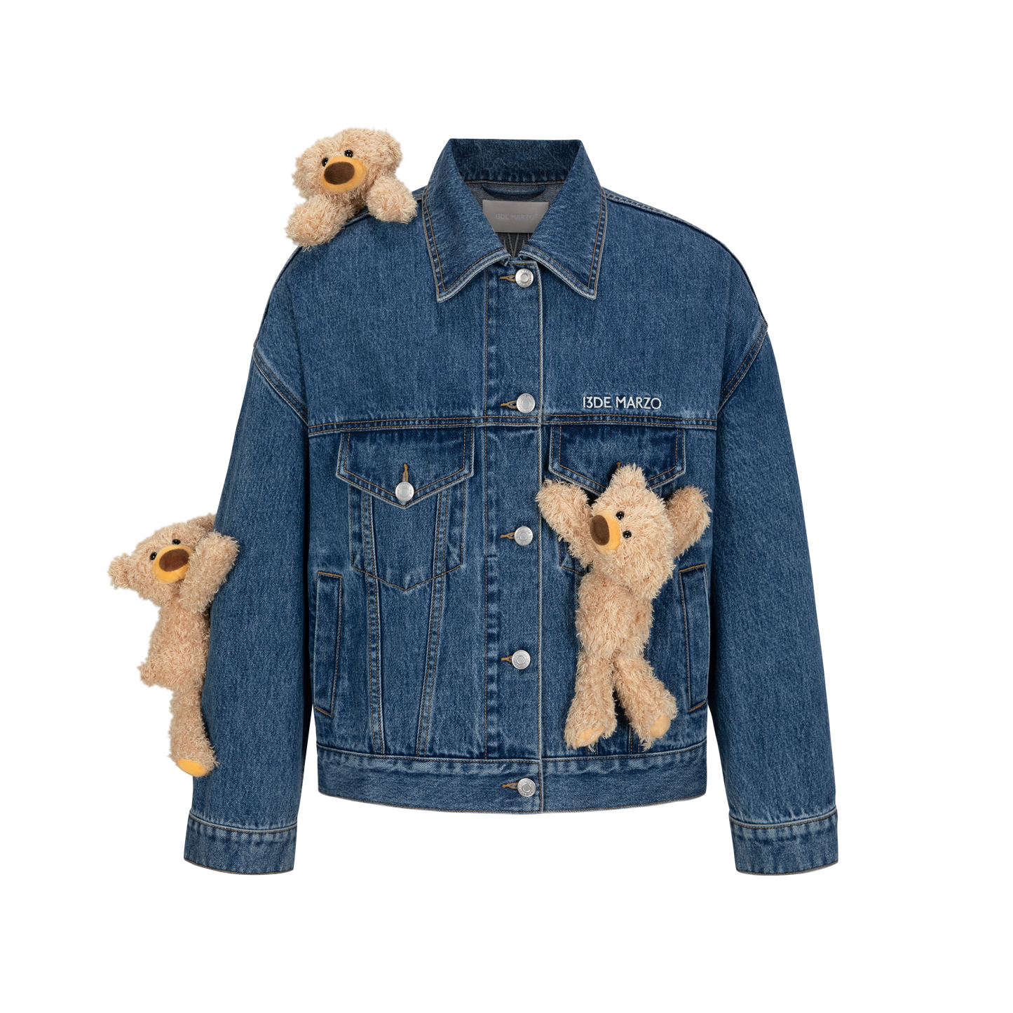 13DE MARZO Doozoo Vintage Denim Jacket