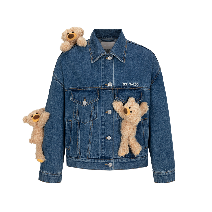 13DE MARZO Doozoo Vintage Denim Jacket - 13DE MARZO