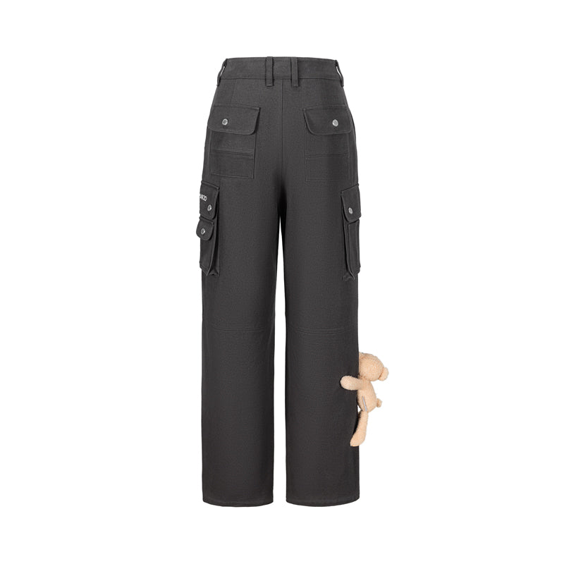 13DE MARZO Doozoo Multi-Pocket Cargo Pants - 13DE MARZO