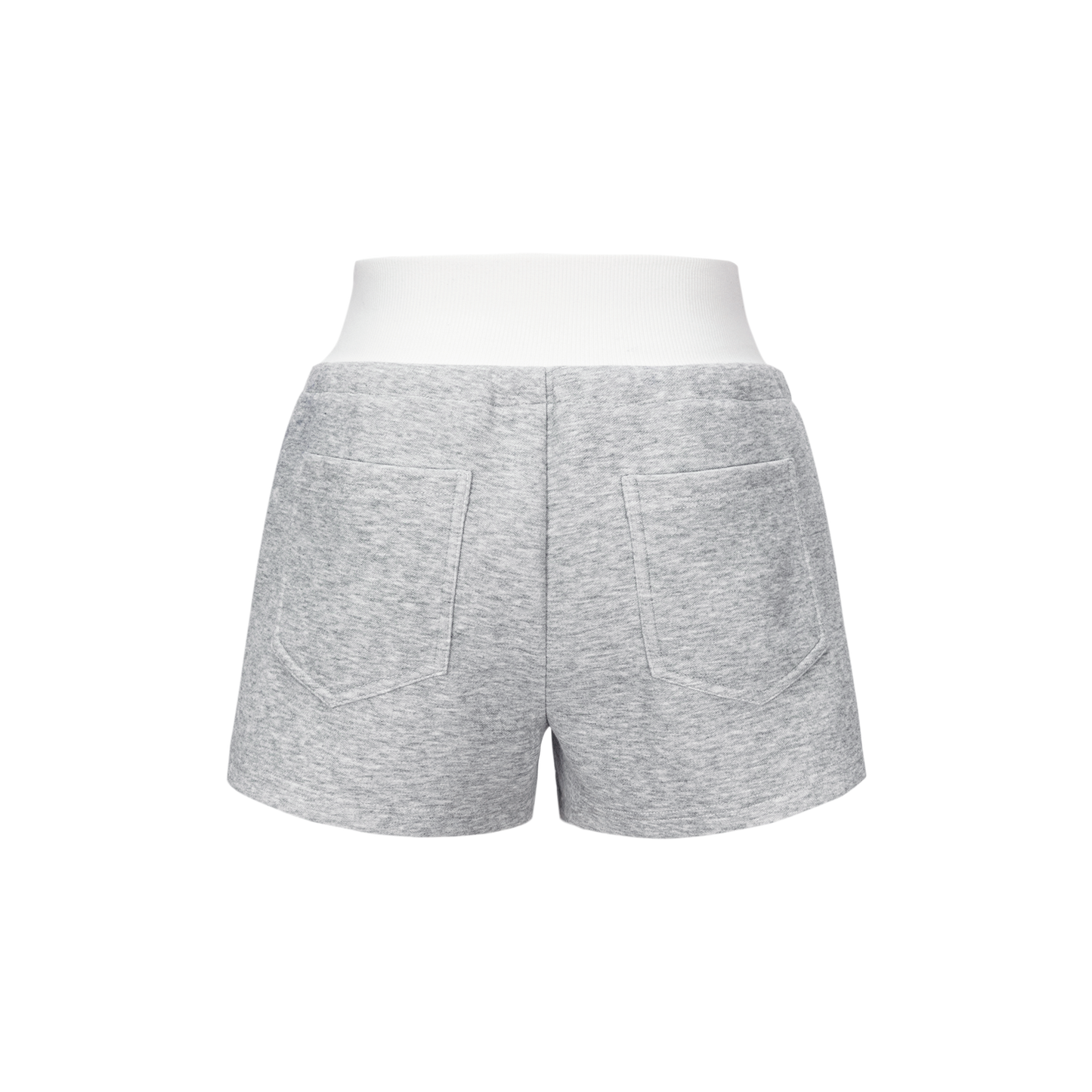 13DE MARZO Sports Shorts with Double Waistband Grey - 13DE MARZO