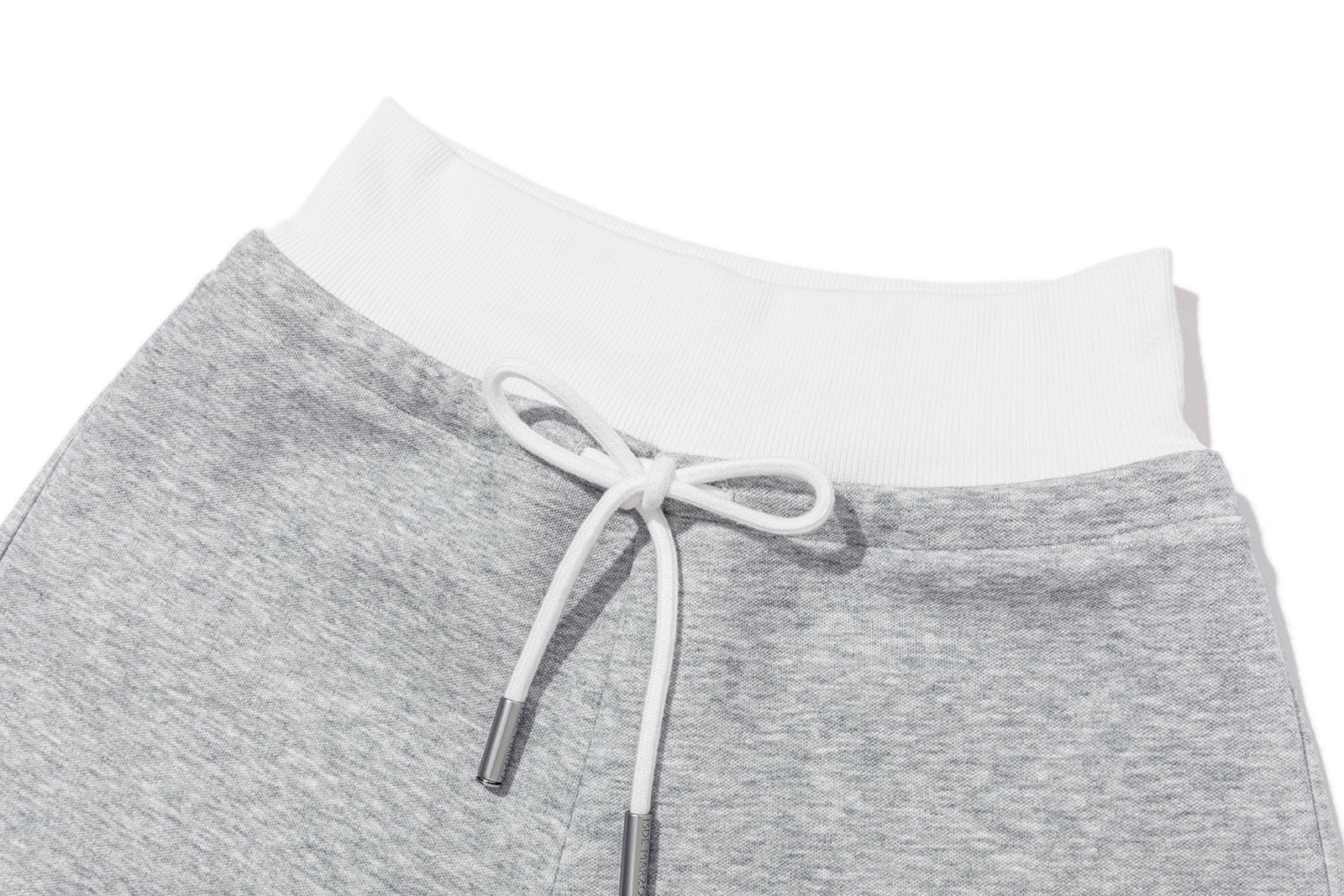 13DE MARZO Sports Shorts with Double Waistband Grey - 13DE MARZO