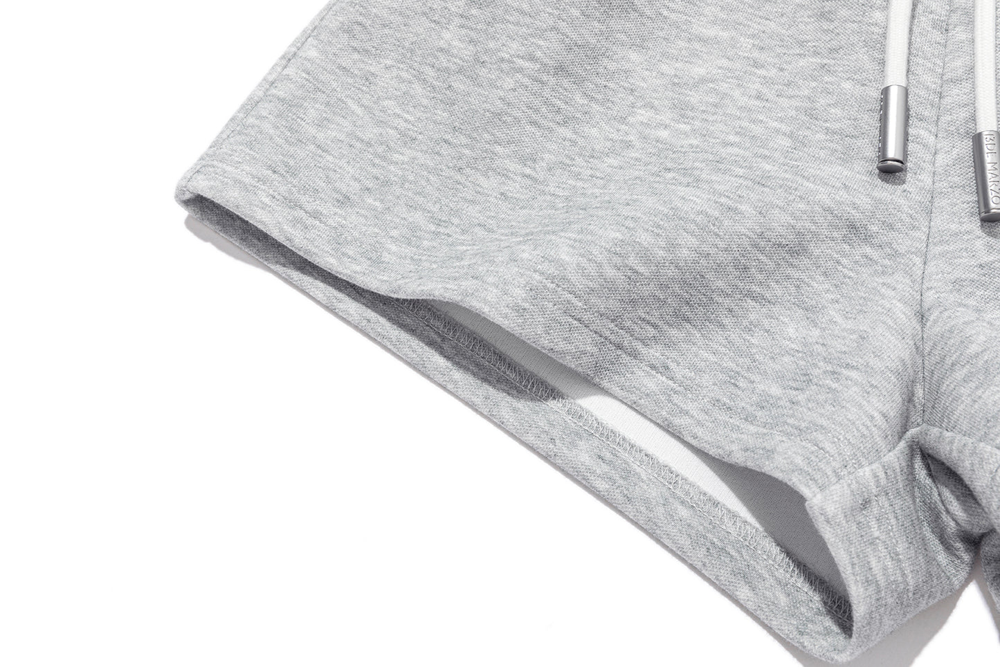 13DE MARZO Sports Shorts with Double Waistband Grey - 13DE MARZO