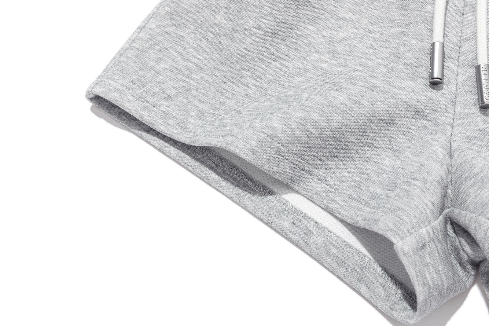 13DE MARZO Sports Shorts with Double Waistband Grey - 13DE MARZO