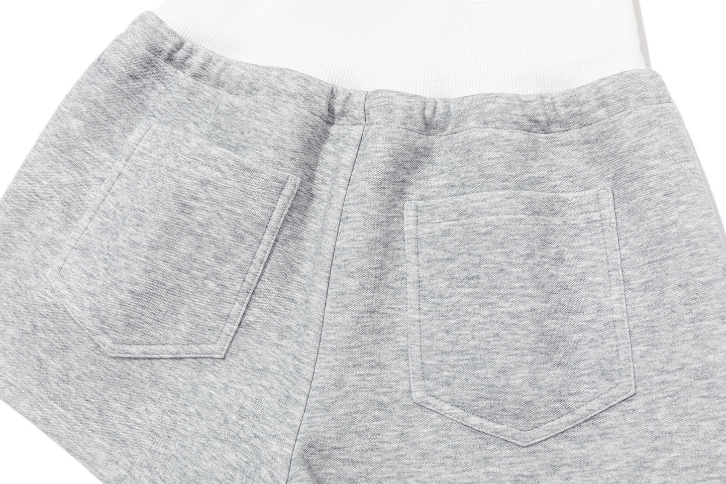 13DE MARZO Sports Shorts with Double Waistband Grey - 13DE MARZO