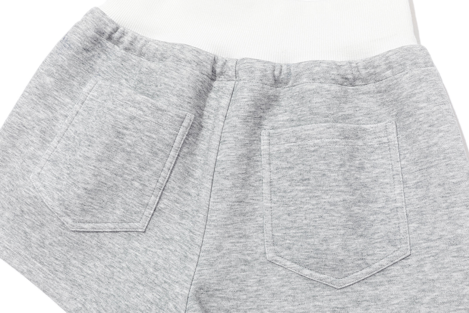 13DE MARZO Sports Shorts with Double Waistband Grey - 13DE MARZO