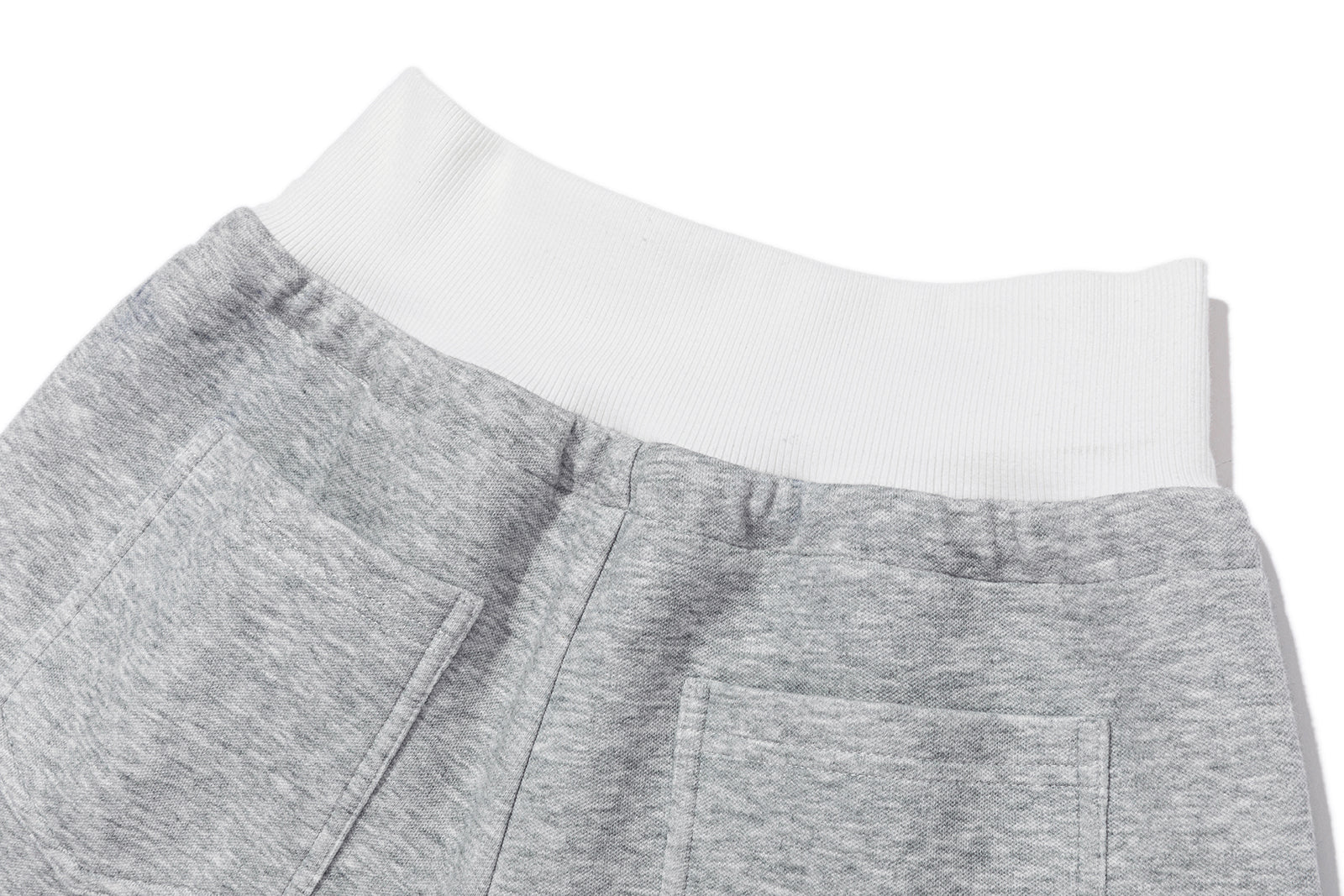 13DE MARZO Sports Shorts with Double Waistband Grey - 13DE MARZO