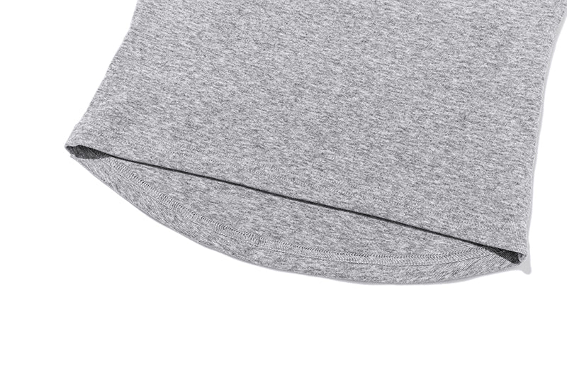 13DE MARZO Bear Logo Tank Top Dark Grey