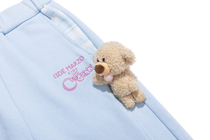 13DE MARZO BabyBear Bubblegum Sweaterpants Blue