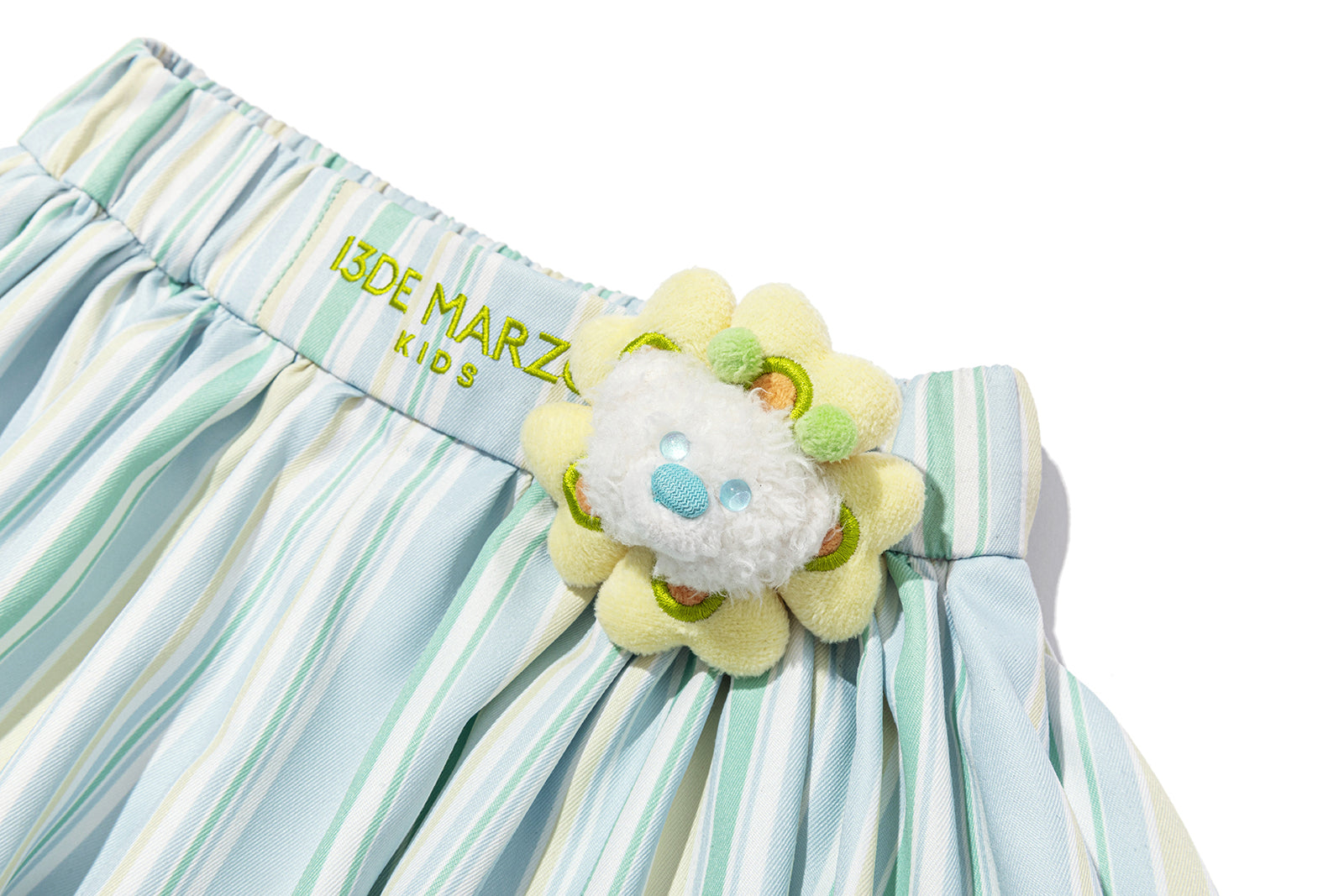 13DE MARZO Floral BabyBear Bud Dress Green - 13DE MARZO