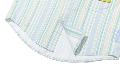 13DE MARZO Floral BabyBear Shirt Green - 13DE MARZO