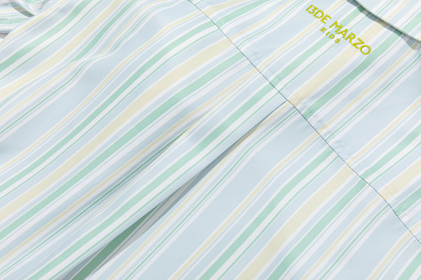 13DE MARZO Floral BabyBear Shirt Green - 13DE MARZO