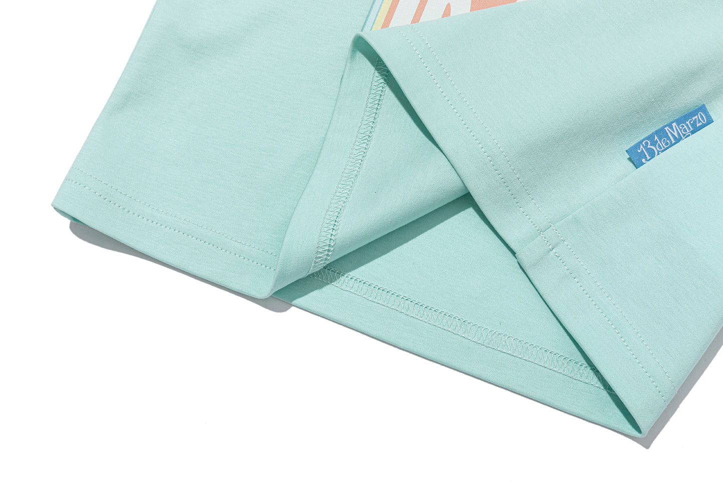 13DE MARZO BabyBear Butterfly T-shirt Blue - 13DE MARZO