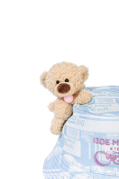 13DE MARZO BabyBear Bubblegum Bucket Hat Blue