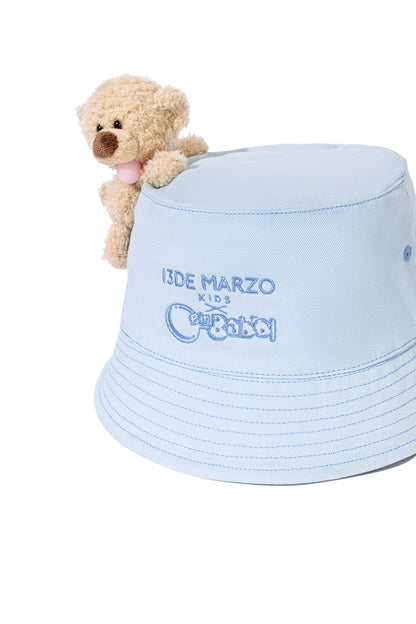 13DE MARZO BabyBear Bubblegum Bucket Hat Blue