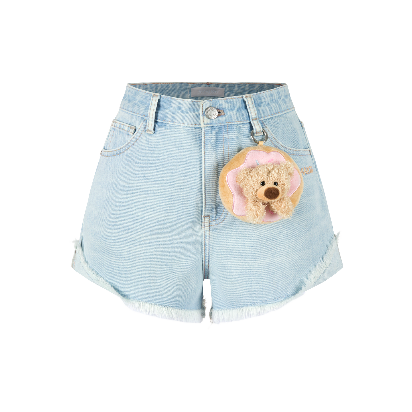 13DE MARZO Donut Denim Shorts