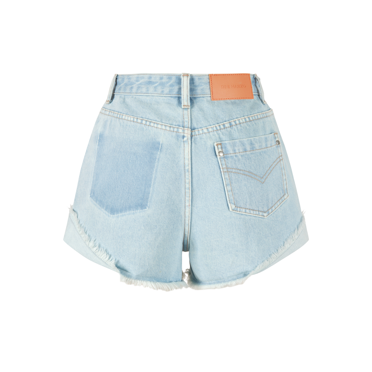 13DE MARZO Donut Denim Shorts