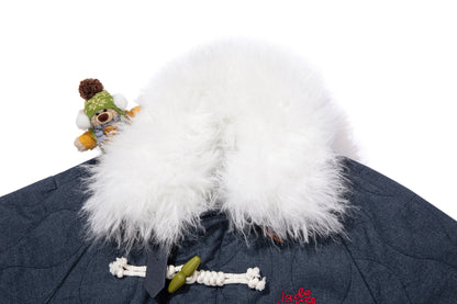 13DE MARZO Snow Bear Padded Jacket Blue - 13DE MARZO