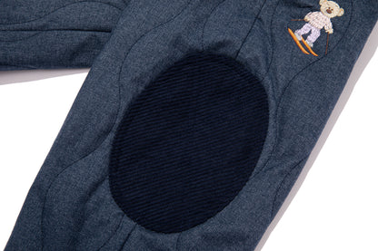 13DE MARZO Snow Bear Padded Jacket Blue - 13DE MARZO